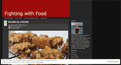 Desktop Screenshot of fightingwithfood.wordpress.com
