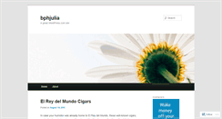 Desktop Screenshot of bphjulia.wordpress.com