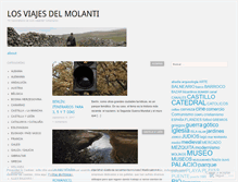 Tablet Screenshot of losviajesdelmolanti.wordpress.com