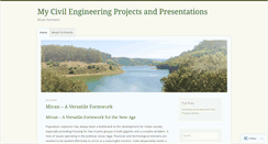 Desktop Screenshot of civilprojects.wordpress.com