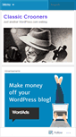 Mobile Screenshot of classiccrooners.wordpress.com