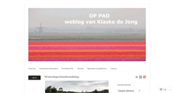 Desktop Screenshot of klaskedejong.wordpress.com