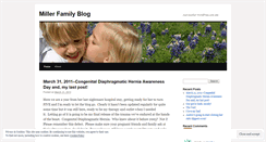 Desktop Screenshot of jennmillerblog.wordpress.com