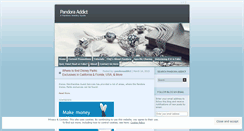 Desktop Screenshot of pandoraaddict.wordpress.com