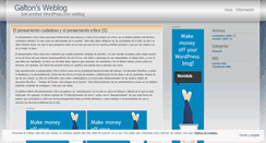 Desktop Screenshot of galton.wordpress.com