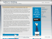 Tablet Screenshot of galton.wordpress.com