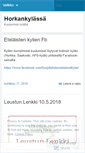 Mobile Screenshot of horkka.wordpress.com