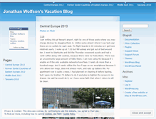 Tablet Screenshot of jonathanwolfson.wordpress.com