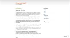 Desktop Screenshot of coughingangel.wordpress.com