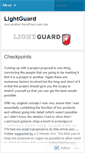 Mobile Screenshot of lightguardproject.wordpress.com