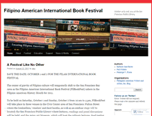 Tablet Screenshot of filbookfest.wordpress.com