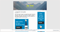 Desktop Screenshot of joytrek.wordpress.com