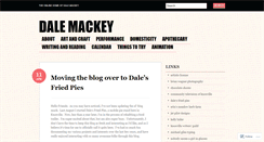 Desktop Screenshot of dalemackey.wordpress.com