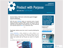 Tablet Screenshot of fairwarepromo.wordpress.com