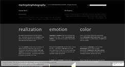 Desktop Screenshot of martinjohnphotography.wordpress.com