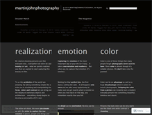 Tablet Screenshot of martinjohnphotography.wordpress.com