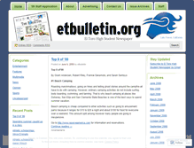 Tablet Screenshot of etbulletin.wordpress.com