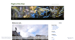 Desktop Screenshot of kiwiflights.wordpress.com