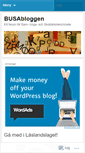 Mobile Screenshot of busabloggen.wordpress.com