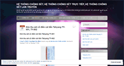 Desktop Screenshot of hethongchongset.wordpress.com