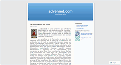 Desktop Screenshot of advenred.wordpress.com