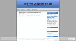 Desktop Screenshot of hotchocolatefinder.wordpress.com