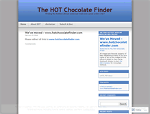 Tablet Screenshot of hotchocolatefinder.wordpress.com