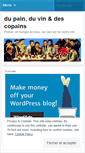 Mobile Screenshot of dupainduvindescopains.wordpress.com