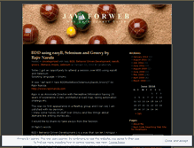 Tablet Screenshot of javaforweb.wordpress.com