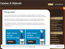 Tablet Screenshot of nisbroth.wordpress.com