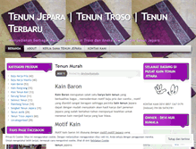 Tablet Screenshot of jualtenunjepara.wordpress.com