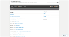 Desktop Screenshot of christophergdoyle.wordpress.com