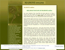 Tablet Screenshot of mahonionline.wordpress.com