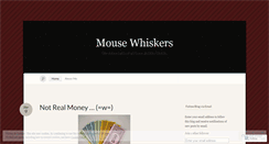 Desktop Screenshot of mousetales.wordpress.com