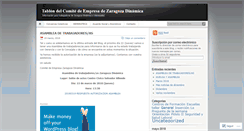 Desktop Screenshot of comitezd.wordpress.com