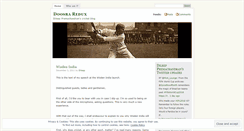 Desktop Screenshot of doosraredux.wordpress.com