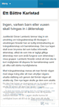 Mobile Screenshot of ettbattrekarlstad.wordpress.com