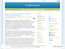 Tablet Screenshot of ettbattrekarlstad.wordpress.com