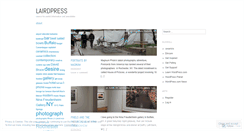 Desktop Screenshot of lairdpress.wordpress.com