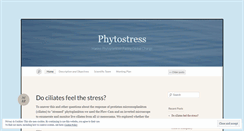 Desktop Screenshot of phytostress.wordpress.com