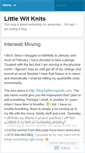 Mobile Screenshot of littlewit.wordpress.com