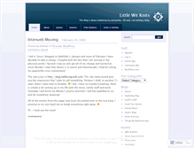 Tablet Screenshot of littlewit.wordpress.com