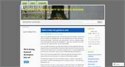 Desktop Screenshot of belvideresovereignty.wordpress.com