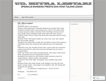 Tablet Screenshot of mitralestari.wordpress.com
