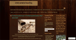 Desktop Screenshot of christcenteredteaching.wordpress.com
