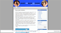 Desktop Screenshot of maxiemoreno.wordpress.com