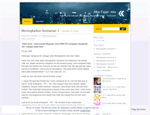 Tablet Screenshot of fajarmu.wordpress.com