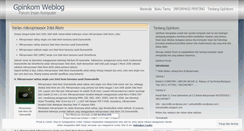 Desktop Screenshot of gpinkom.wordpress.com
