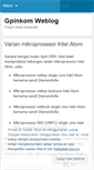 Mobile Screenshot of gpinkom.wordpress.com