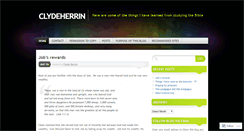 Desktop Screenshot of clydeherrin.wordpress.com